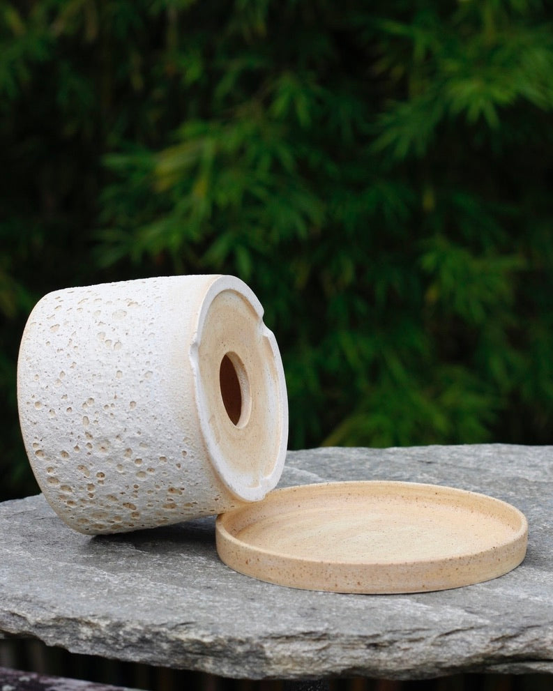 Volcano Planter with Tray