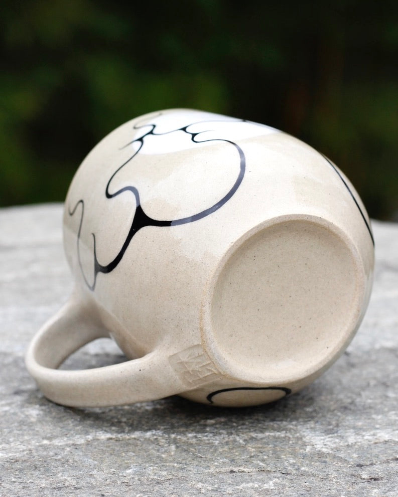 Flame Moon Mug