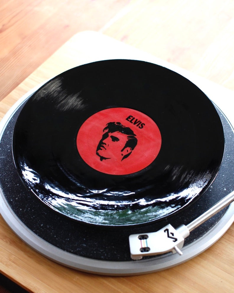 Record Plate - Elvis Edition - 22.5cm