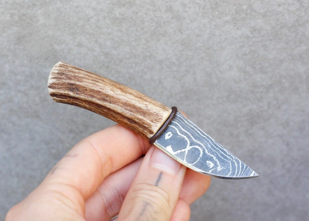 Mini Antler Knife Necklace