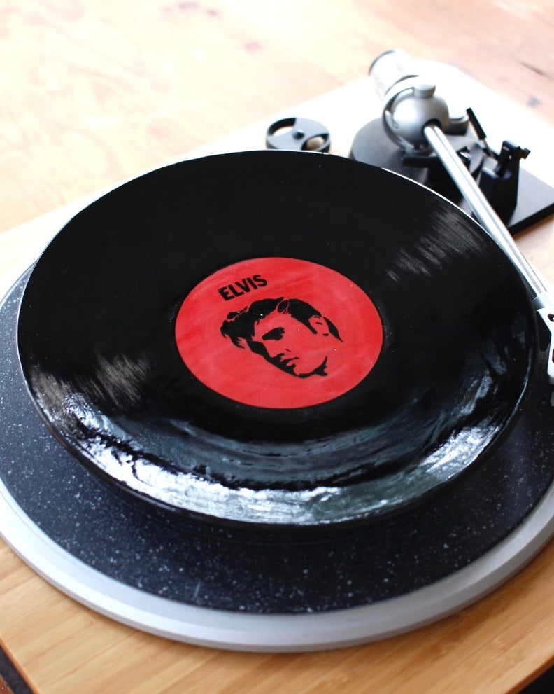 Record Plate - Elvis Edition - 22.5cm