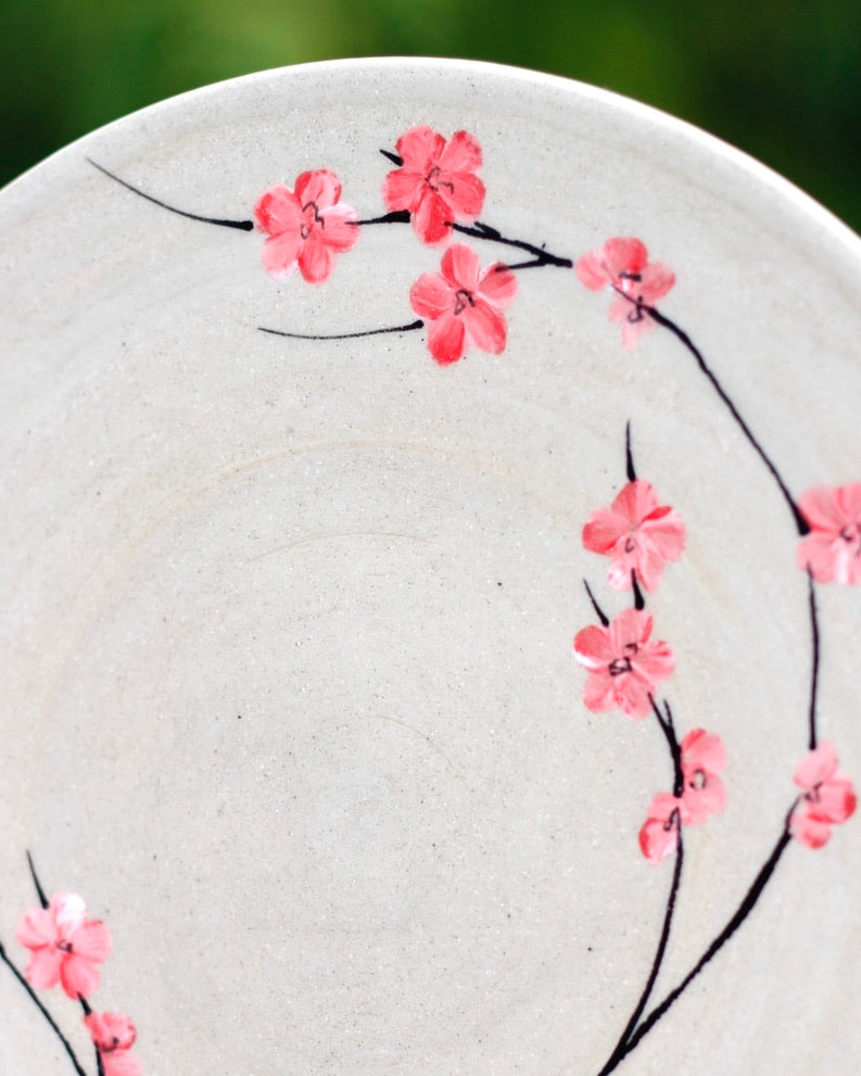 Cherry Blossom Plate - 24cm