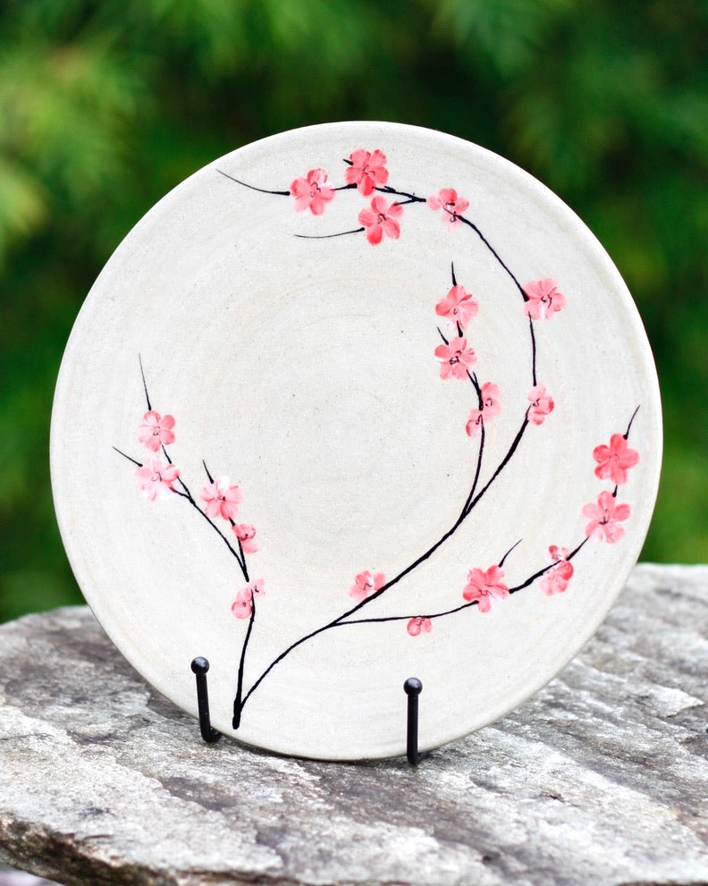 Cherry Blossom Plate - 24cm