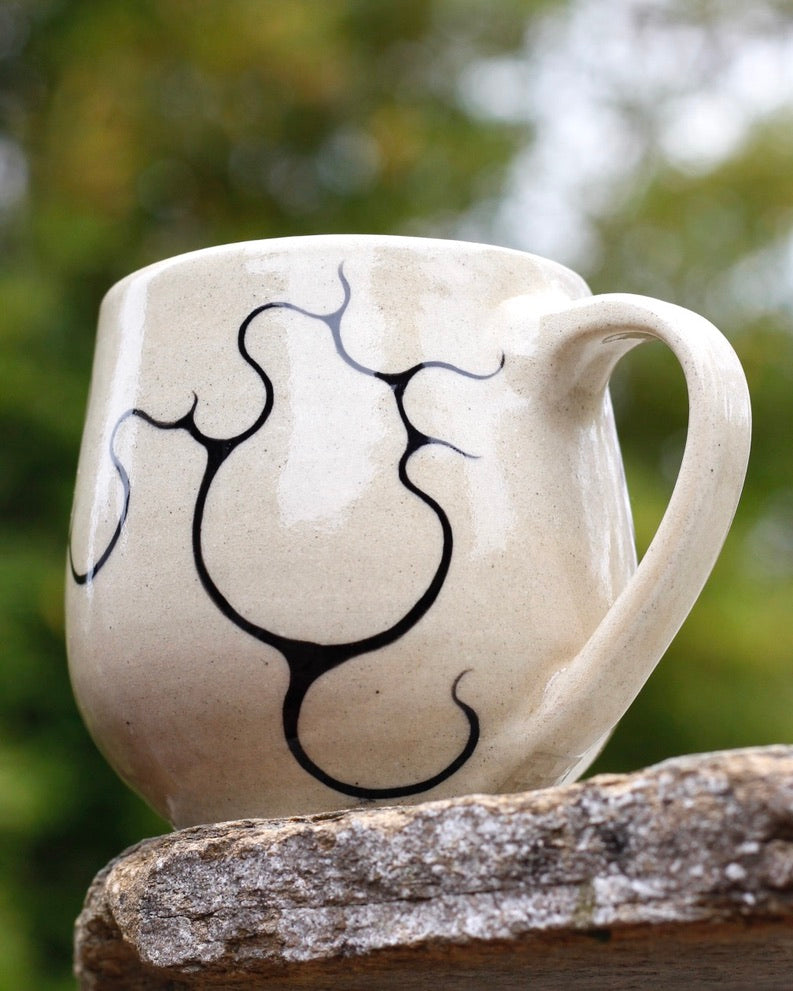 Flame Moon Mug