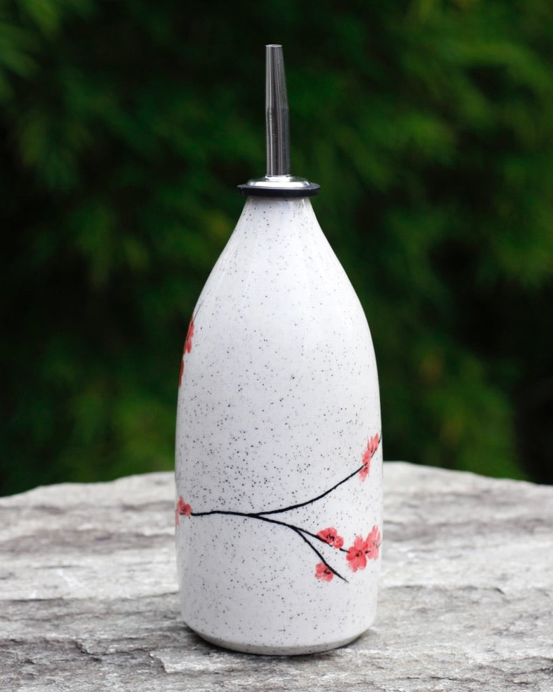 Cherry Blossom Oil Bottle