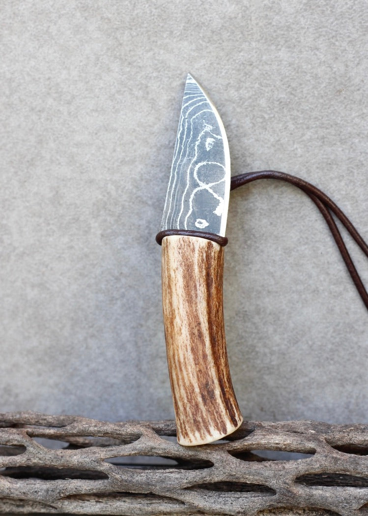 Mini Antler Knife Necklace