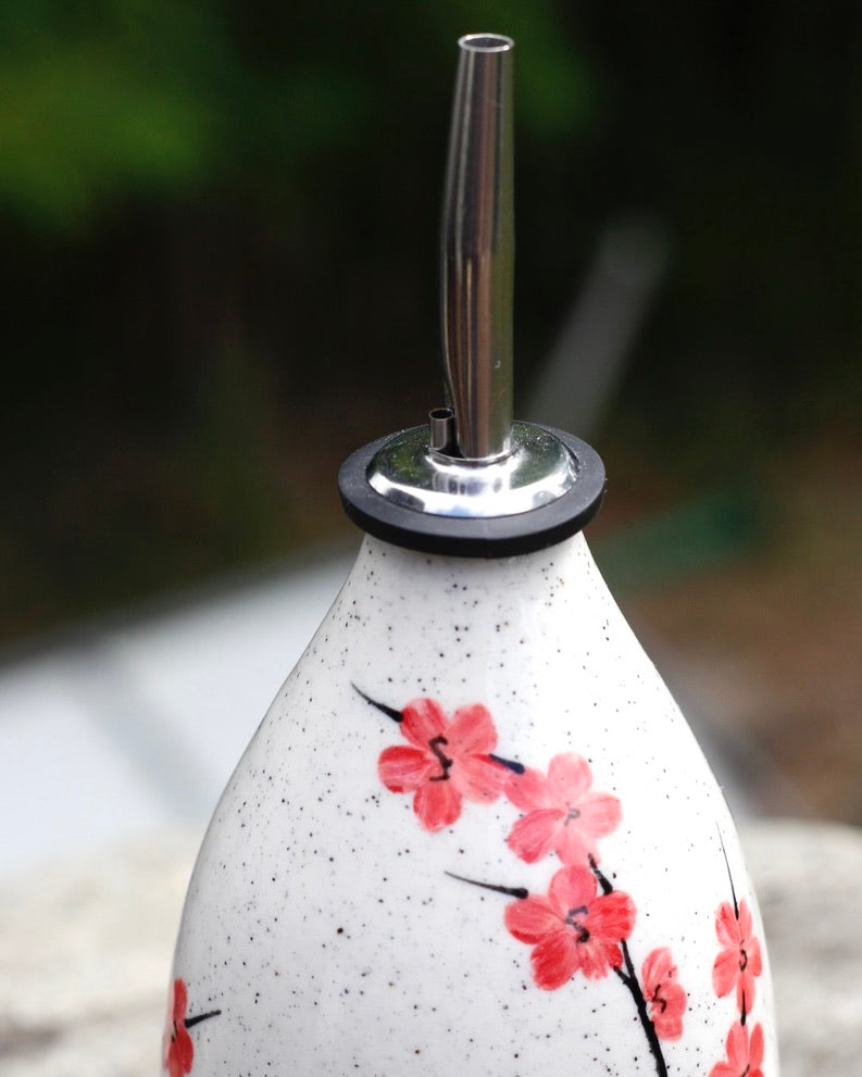 Cherry Blossom Oil Bottle