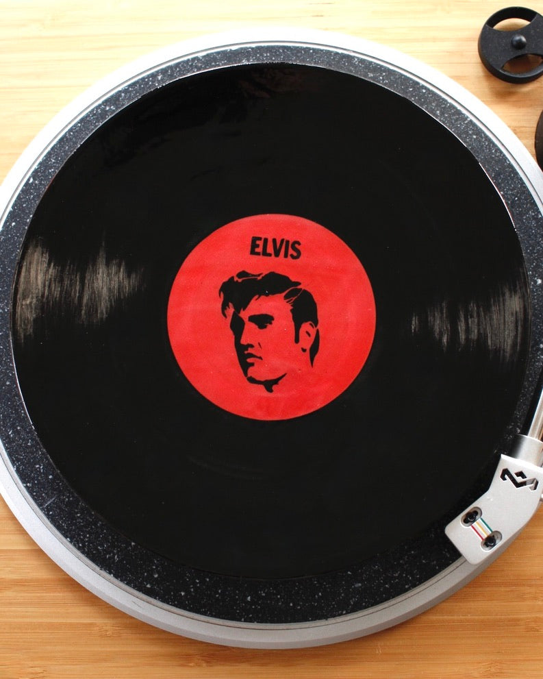Record Plate - Elvis Edition - 22.5cm