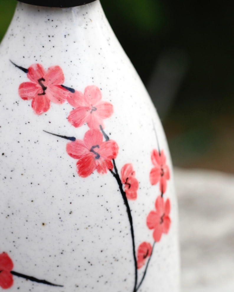 Cherry Blossom Oil Bottle