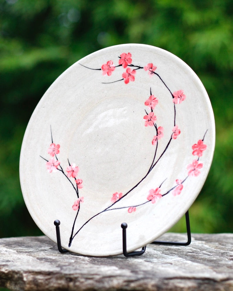 Cherry Blossom Plate - 24cm