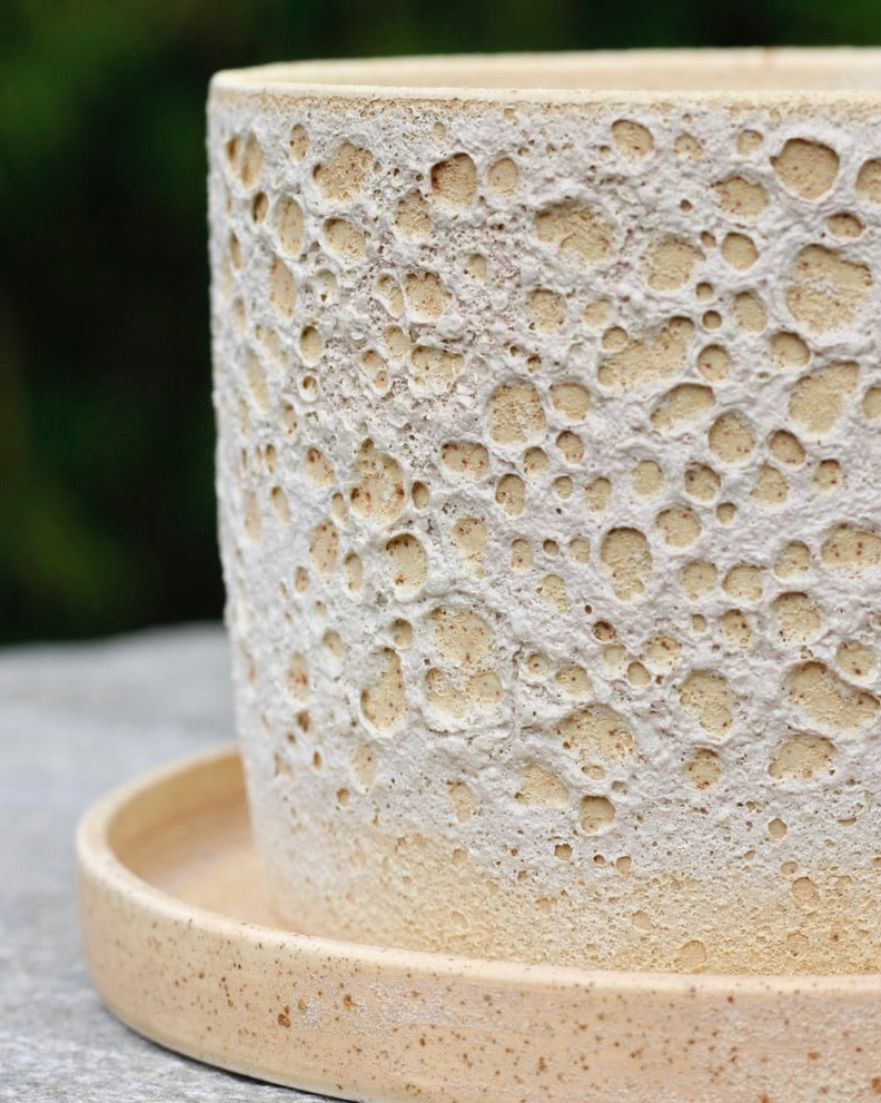 Volcano Planter with Tray