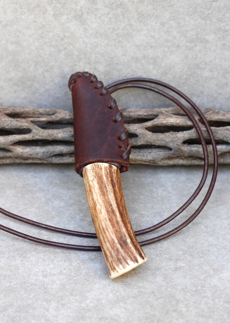 Mini Antler Knife Necklace