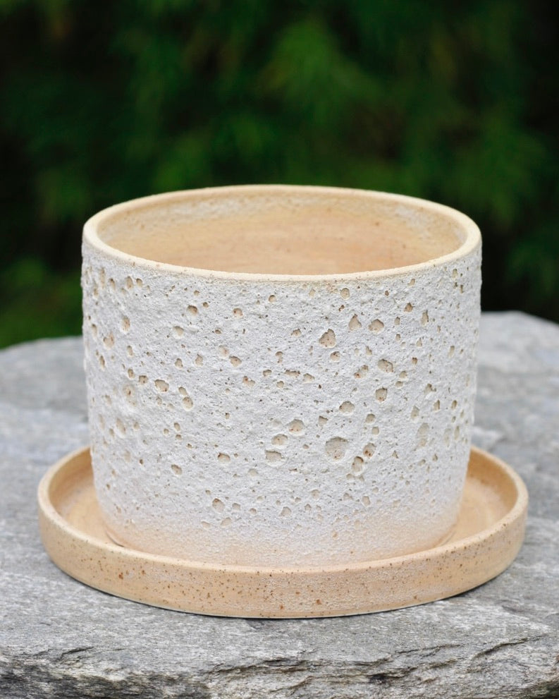 Volcano Planter with Tray