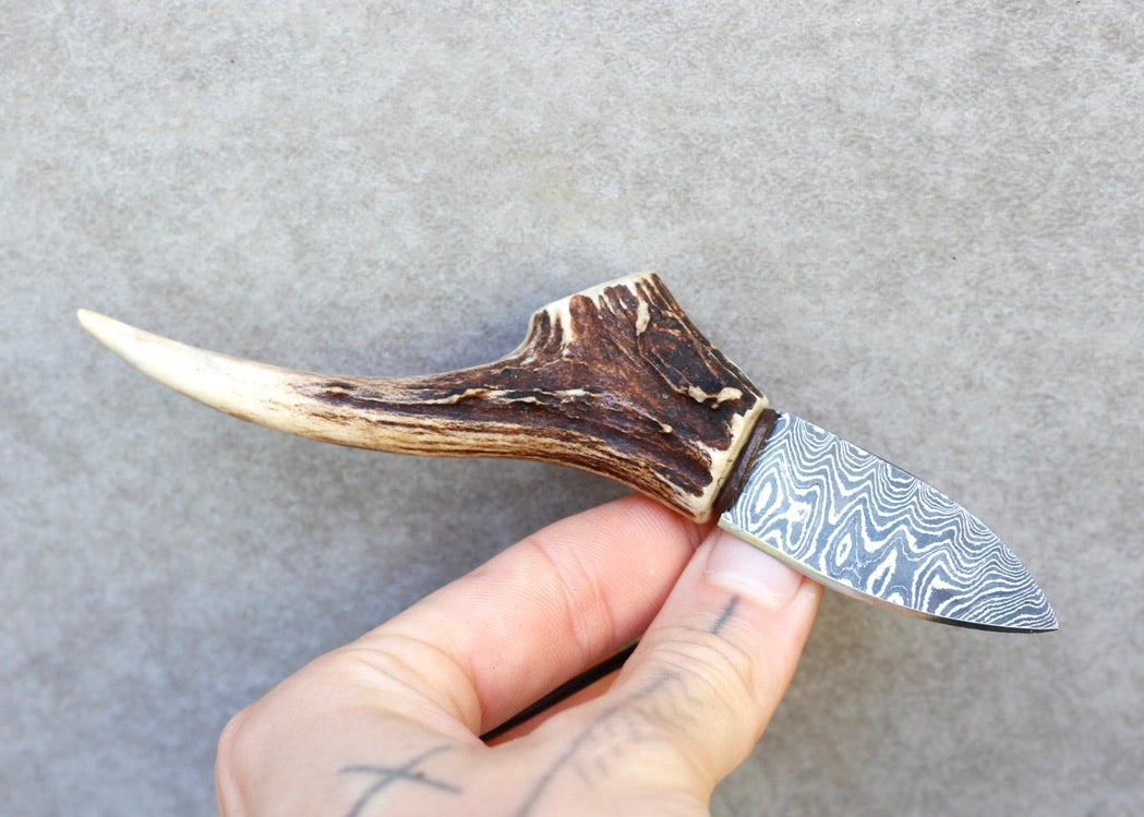 Medium Antler Knife Necklace