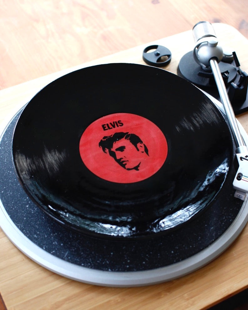Record Plate - Elvis Edition - 22.5cm