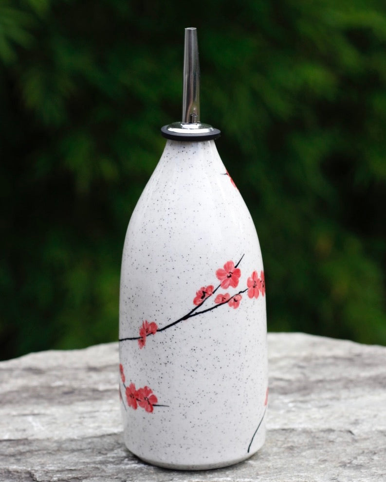 Cherry Blossom Oil Bottle