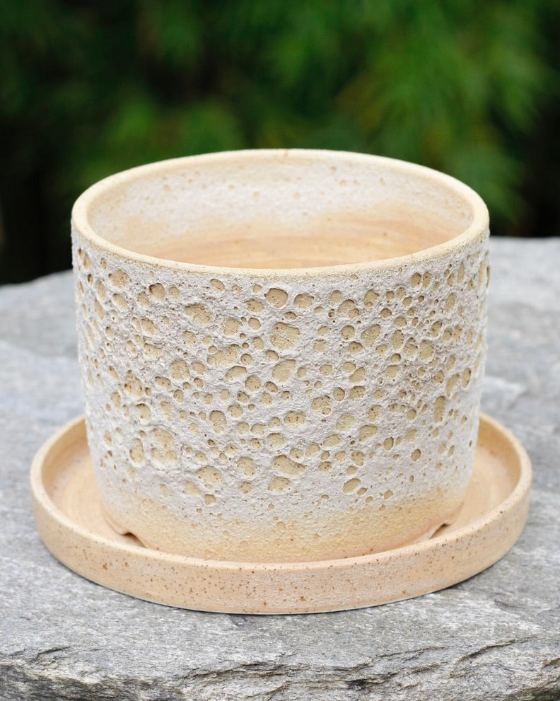 Volcano Planter with Tray