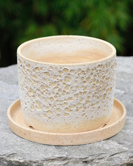 Volcano Planter with Tray