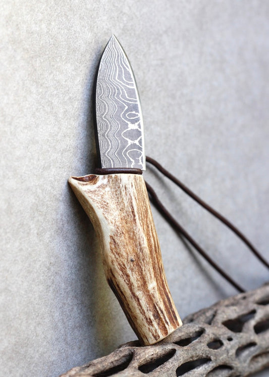 Medium Antler Knife Necklace