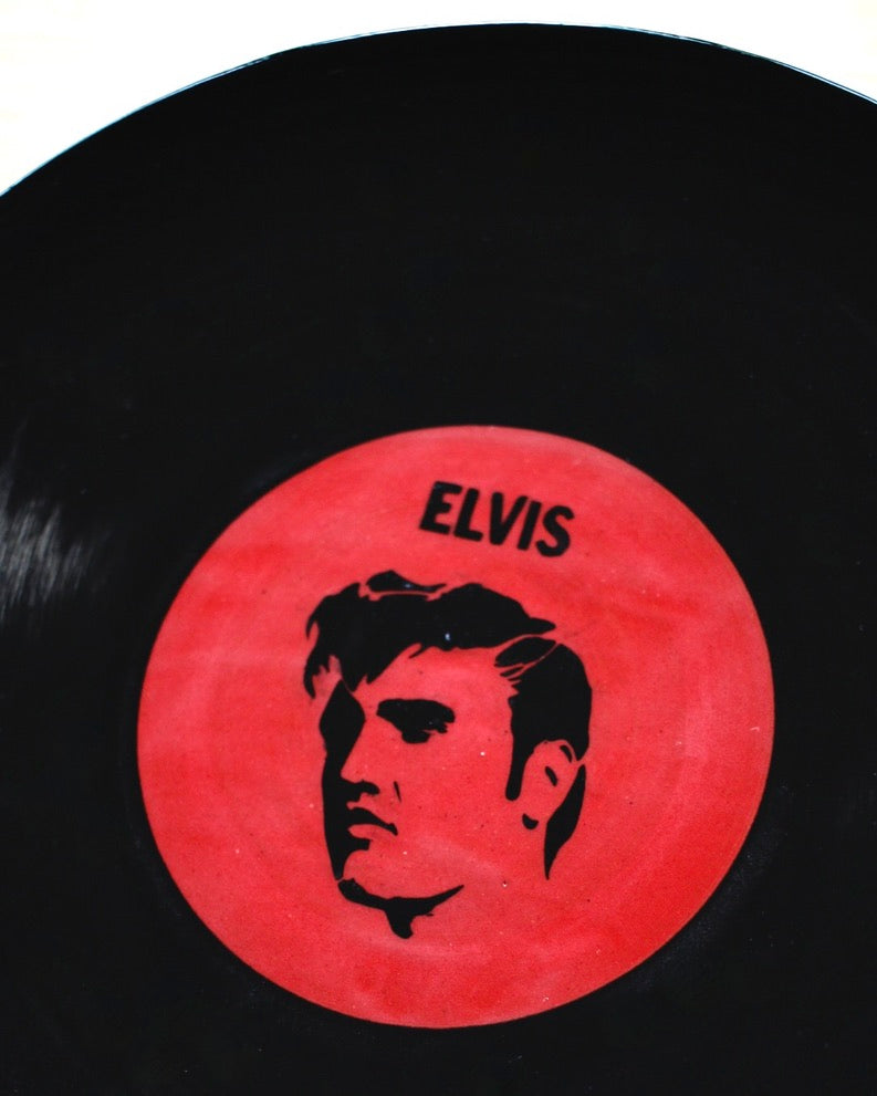 Record Plate - Elvis Edition - 22.5cm