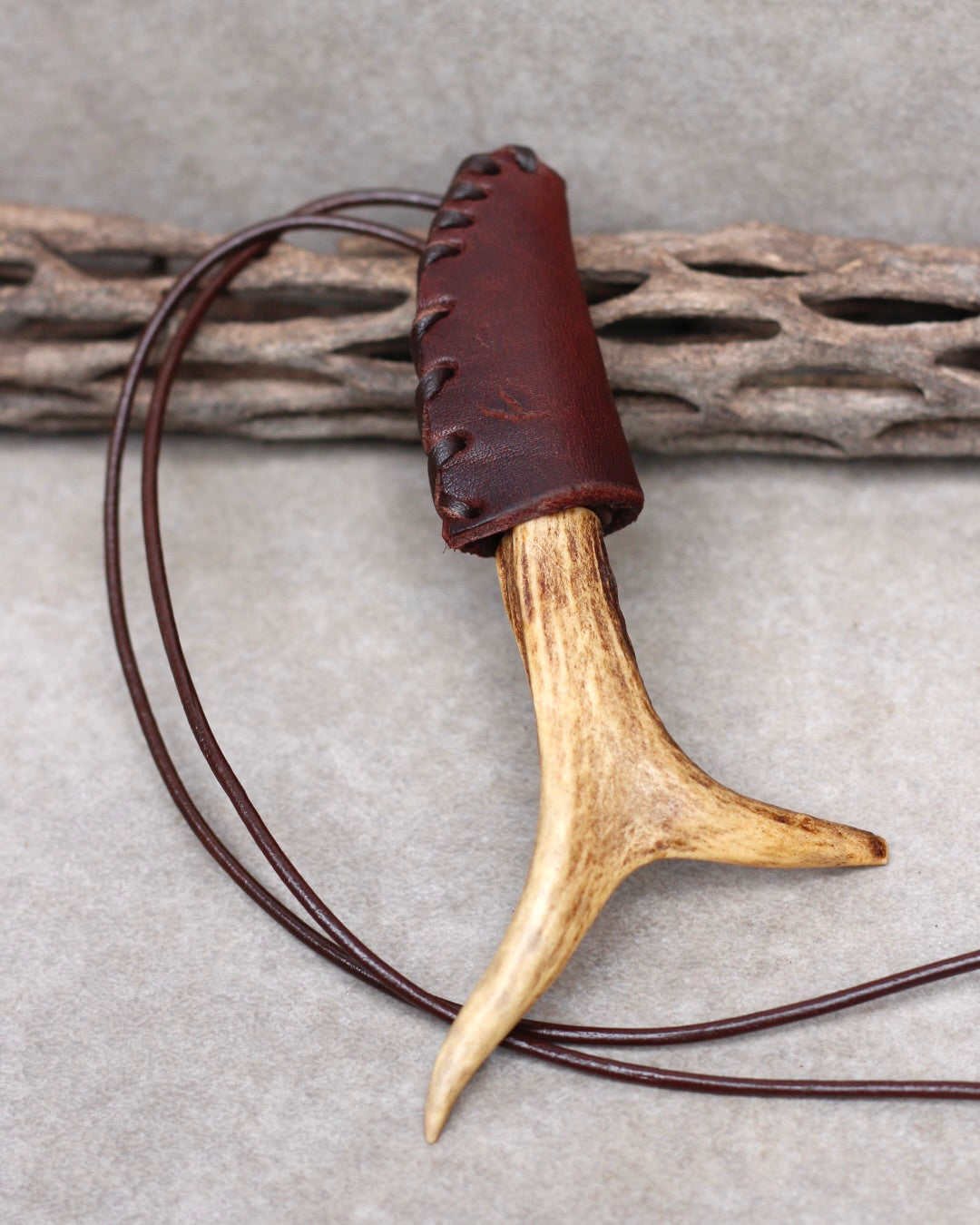 Mini Antler Knife Necklace
