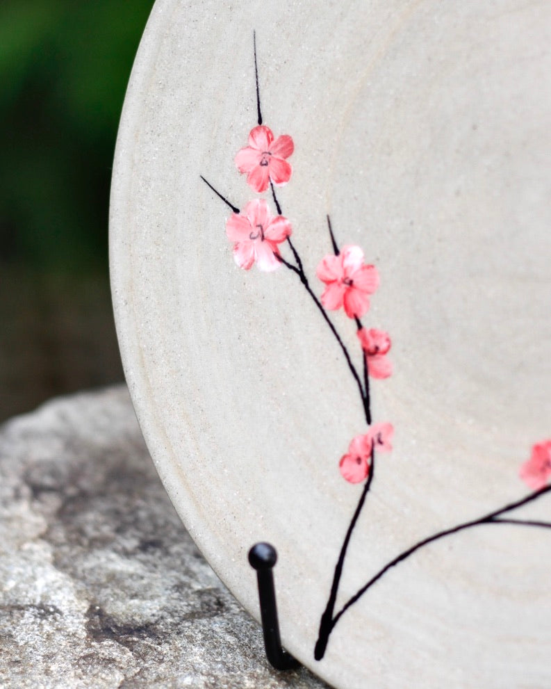 Cherry Blossom Plate - 24cm