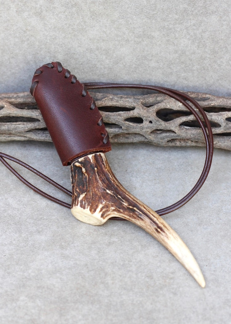 Medium Antler Knife Necklace