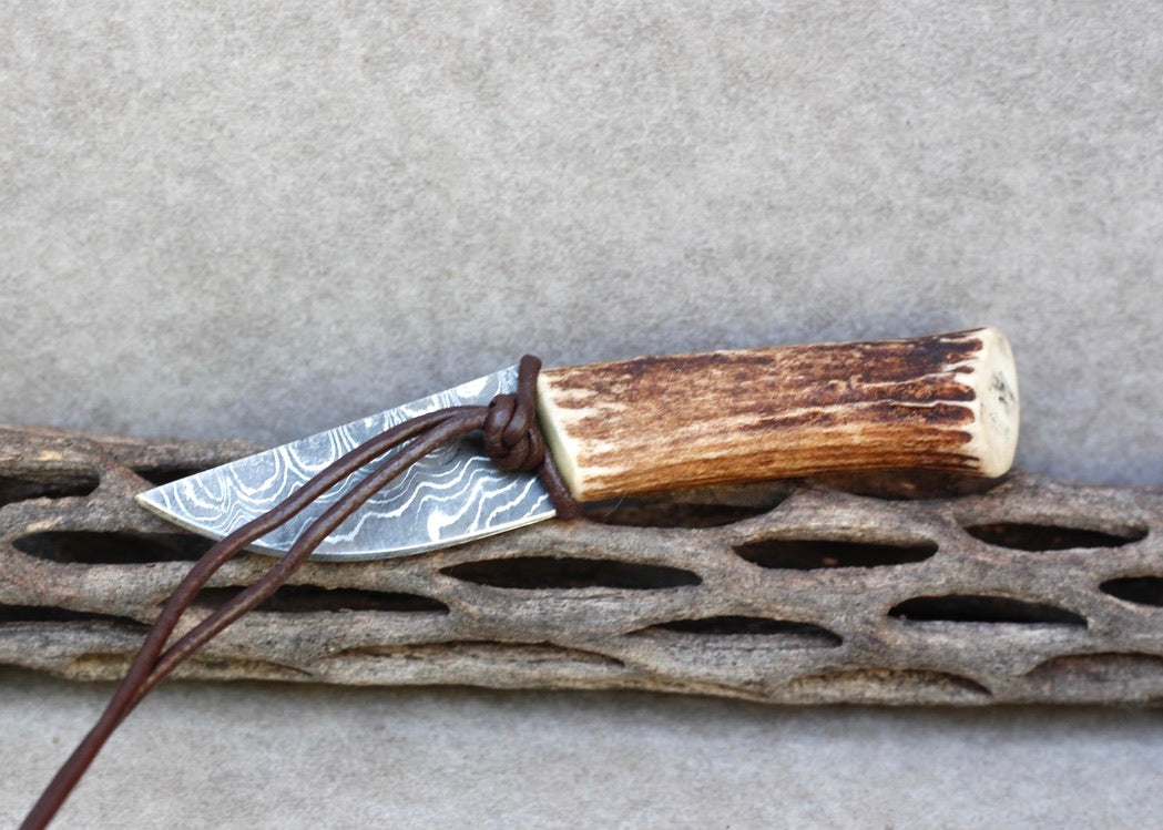 Mini Antler Knife Necklace