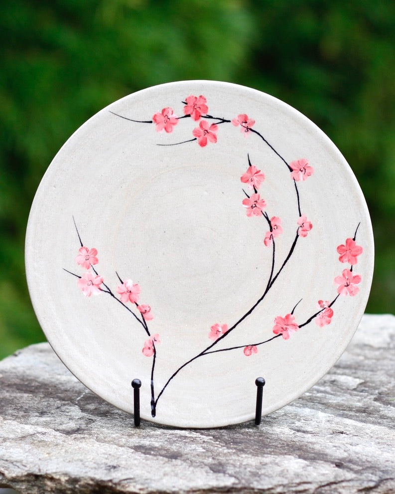 Cherry Blossom Plate - 24cm