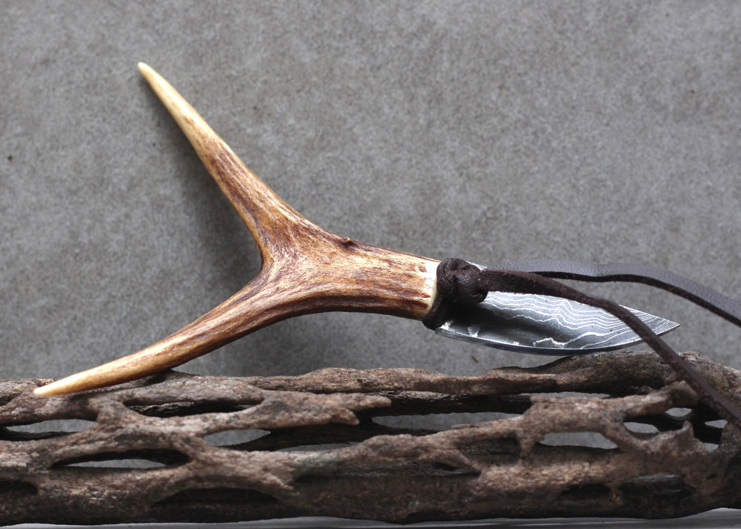 Mini Antler Knife Necklace