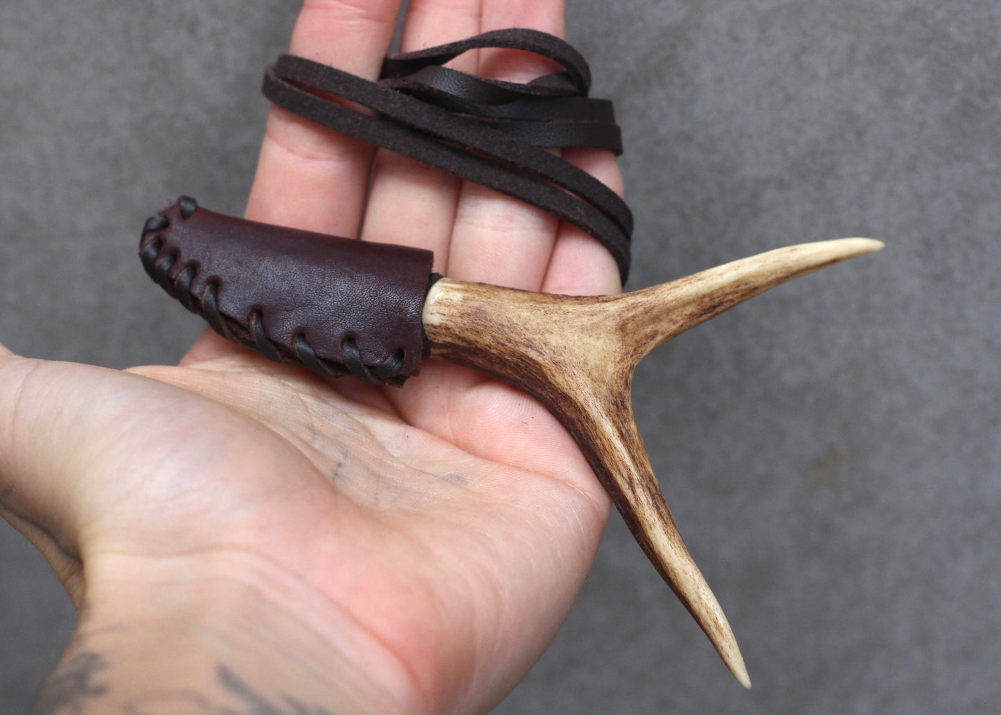Mini Antler Knife Necklace