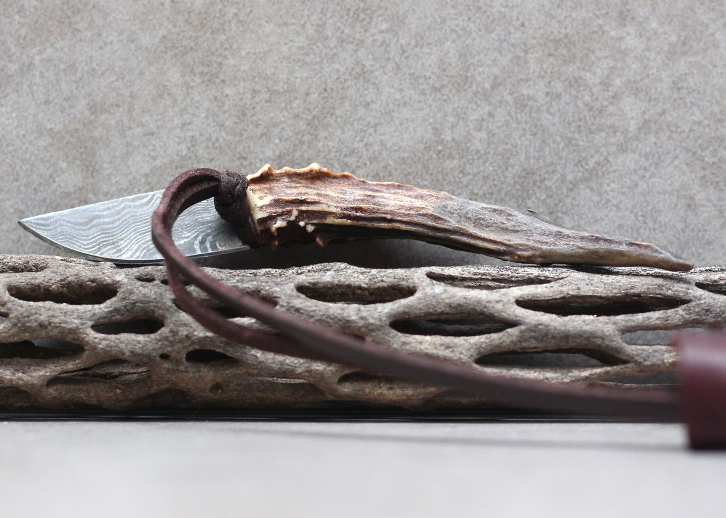 Mini Antler Knife Necklace