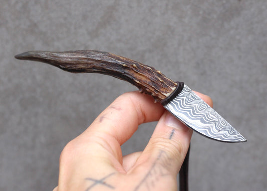 Mini Antler Knife Necklace