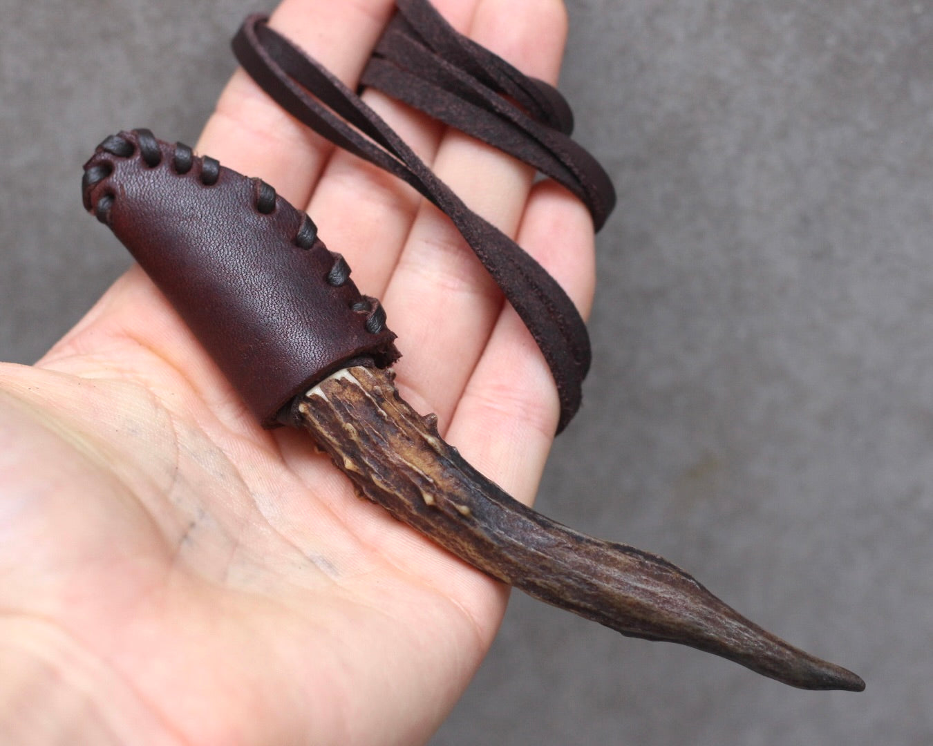 Mini Antler Knife Necklace